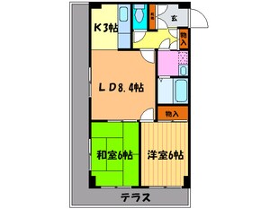 カディコートの物件間取画像